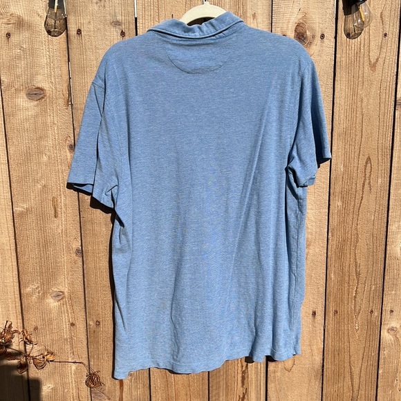 Banana Republic Wicking Pique Polo Blue XL - Picture 3 of 3